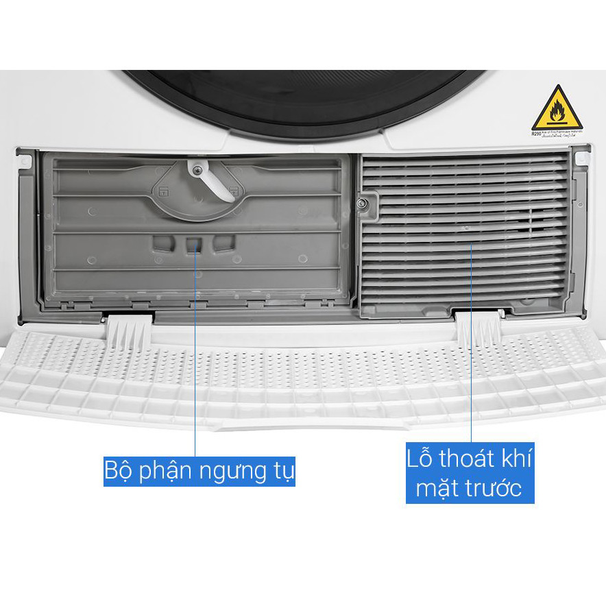 Máy sấy bơm nhiệt Electrolux 9kg EDH903R7WC